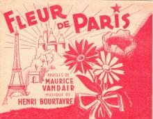 Partition de "Fleur de Paris"